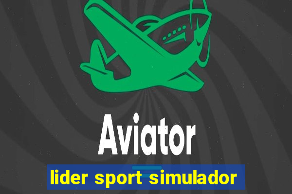 lider sport simulador